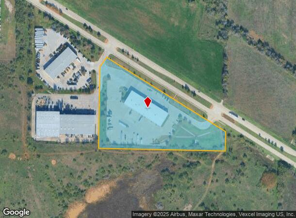  4321 N Elm St, Denton, TX Parcel Map