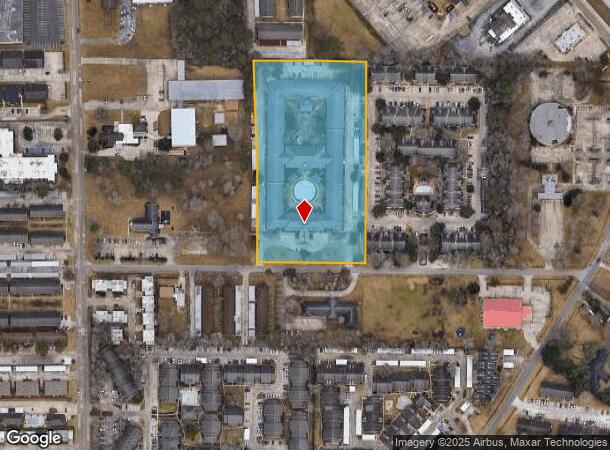  4650 Collier St, Beaumont, TX Parcel Map