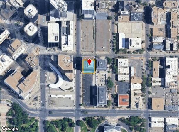 1580 N Lincoln St, Denver, CO Parcel Map