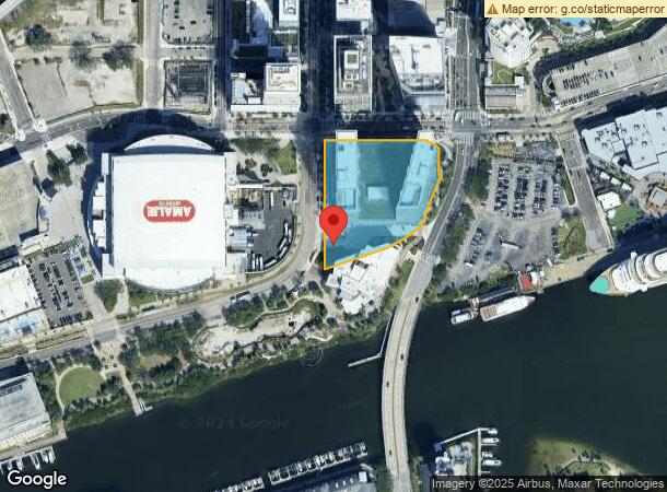  815 Water St, Tampa, FL Parcel Map