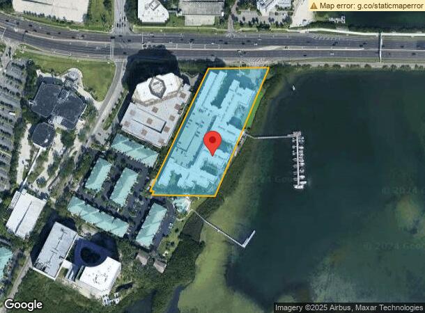  7616 W Courtney Campbell Cswy, Tampa, FL Parcel Map