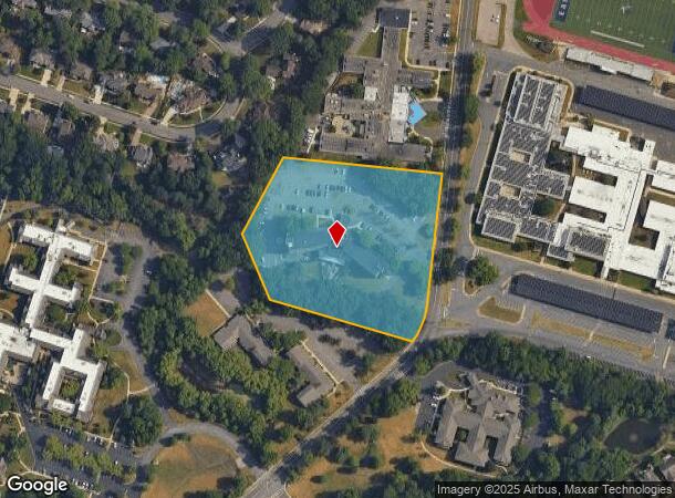  1302 Laurel Oak Rd, Voorhees, NJ Parcel Map