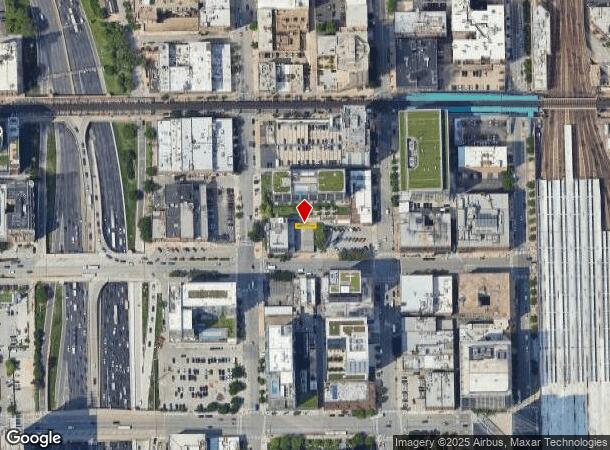  618 W Randolph St, Chicago, IL Parcel Map