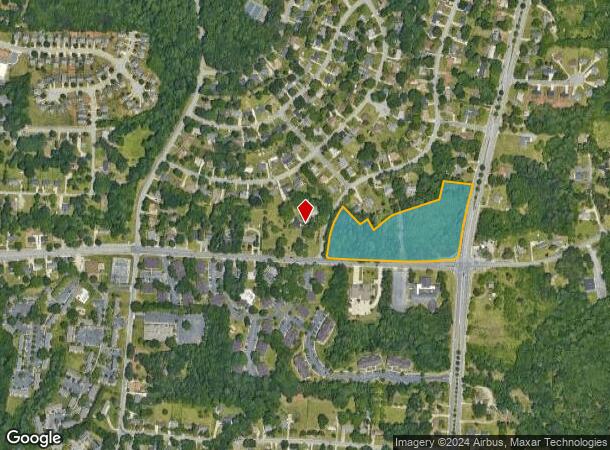  106 W Vandalia Rd, Greensboro, NC Parcel Map