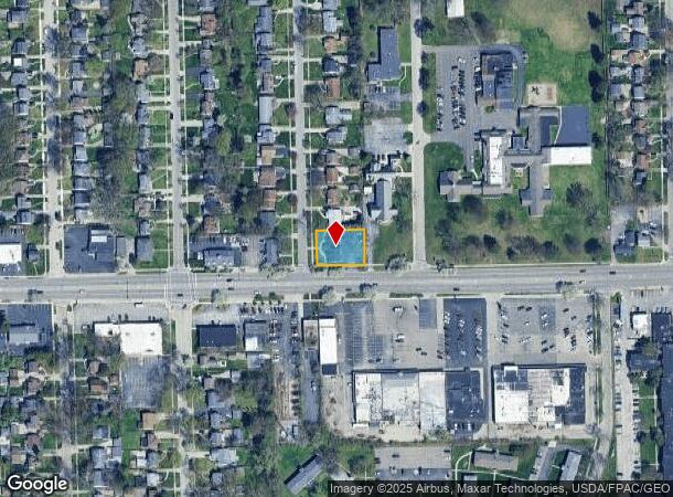 2800 W Central Ave, Toledo, OH Parcel Map