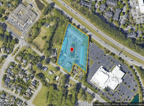  313 Great Bridge Blvd, Chesapeake, VA Parcel Map