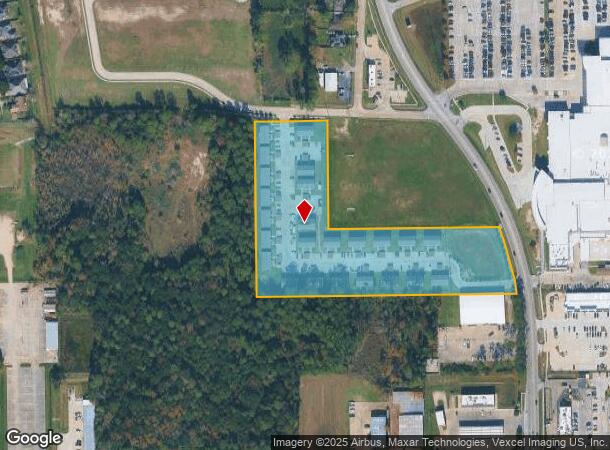  1404 Wilson Rd, Humble, TX Parcel Map