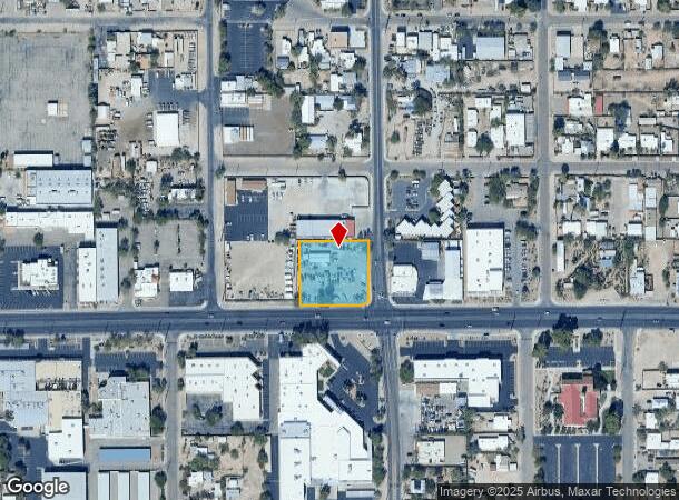  3635 E Fort Lowell Rd, Tucson, AZ Parcel Map