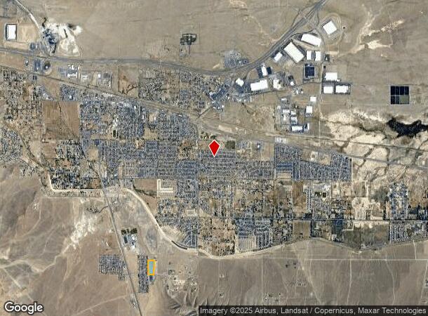  610 Desert Shadows Ln, Fernley, NV Parcel Map