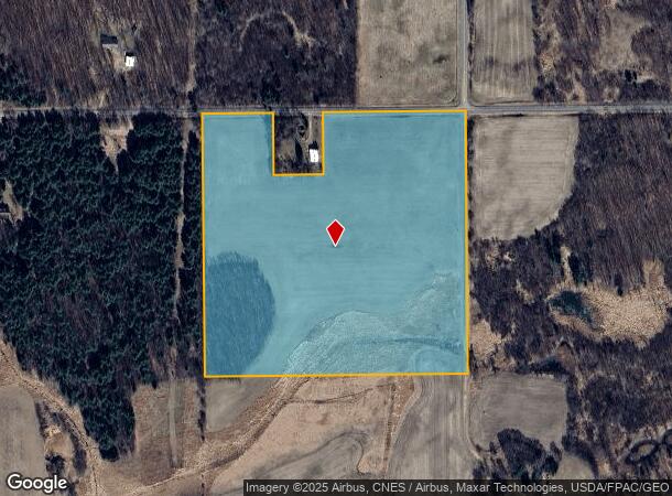  818 8 1/2 St, Clayton, WI Parcel Map