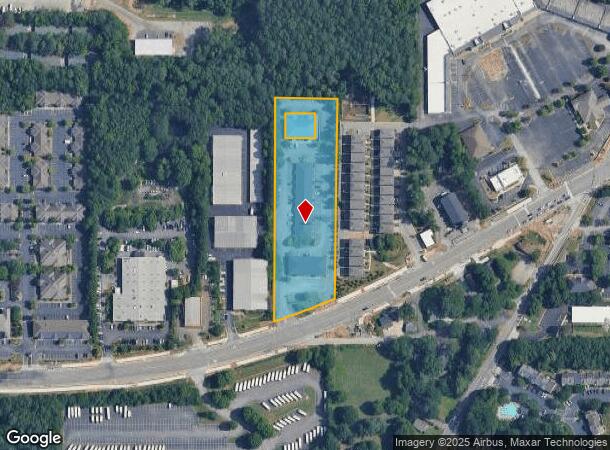  401 S Alpharetta Hwy, Alpharetta, GA Parcel Map