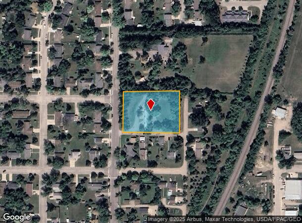 1220 N Front St, Crookston, MN Parcel Map