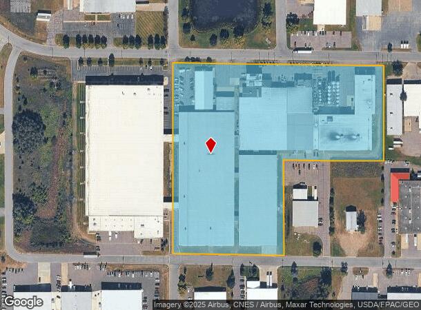 1607 12Th St S, Princeton, MN Parcel Map
