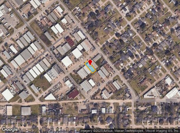 1208 Iowa St, South Houston, TX Parcel Map