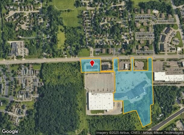 2321 Ellsworth Rd, Ypsilanti, MI Parcel Map