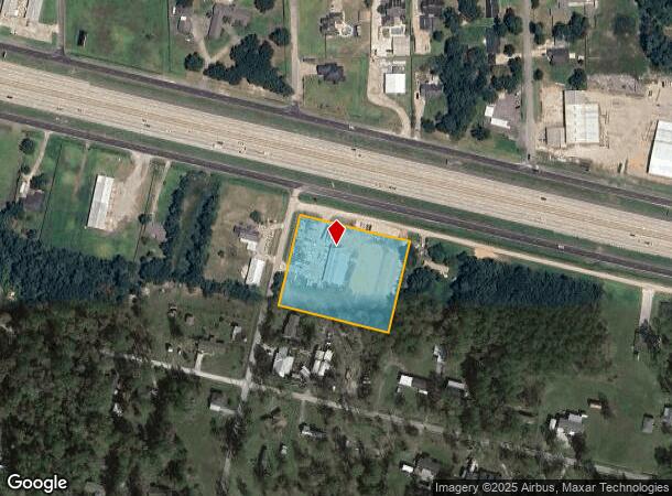 810 Edgewood St, Vidor, TX Parcel Map
