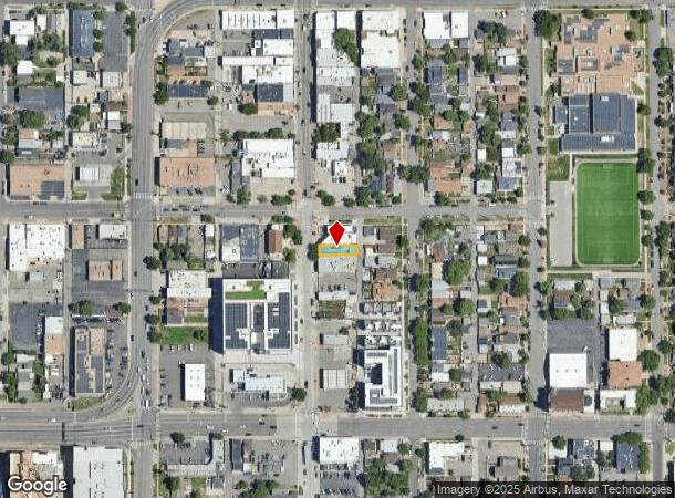  674 Santa Fe Dr, Denver, CO Parcel Map