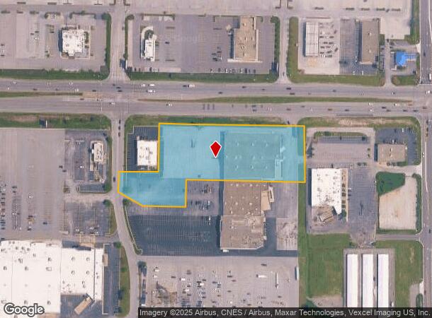2881 E Us Highway 30 Ave, Hobart, IN Parcel Map