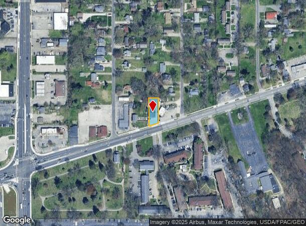  3374 Airport Hwy, Toledo, OH Parcel Map