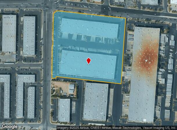 3655 W Sunset Rd, Las Vegas, NV Parcel Map