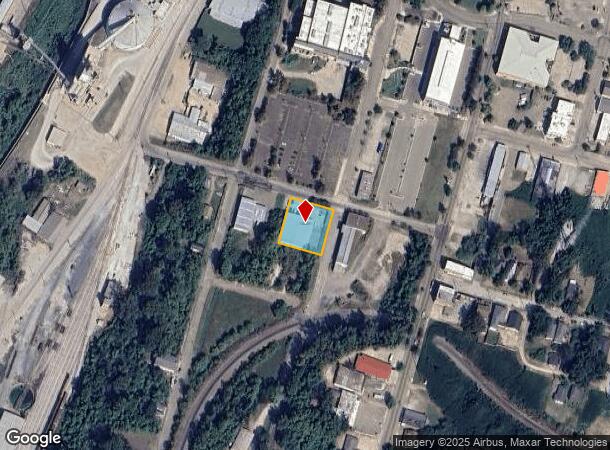  520 Depot St, Vicksburg, MS Parcel Map