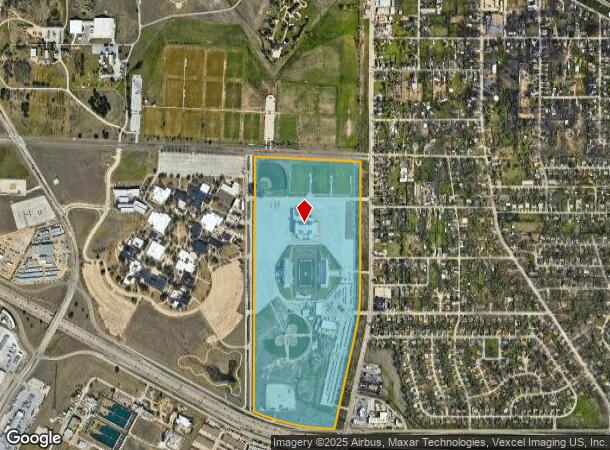  5151 C A Roberson Blvd, Fort Worth, TX Parcel Map