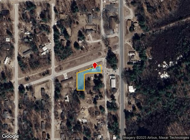  2602 Depot, Interlochen, MI Parcel Map