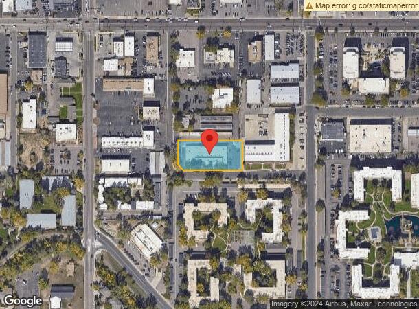  2180 S Ivanhoe St, Denver, CO Parcel Map