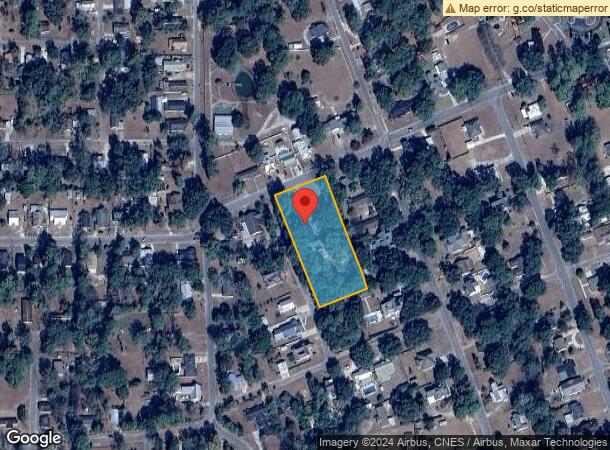  105 S Greenwood St, Geneva, AL Parcel Map