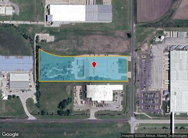 1516 N Davis Ave, Ottawa, KS Parcel Map