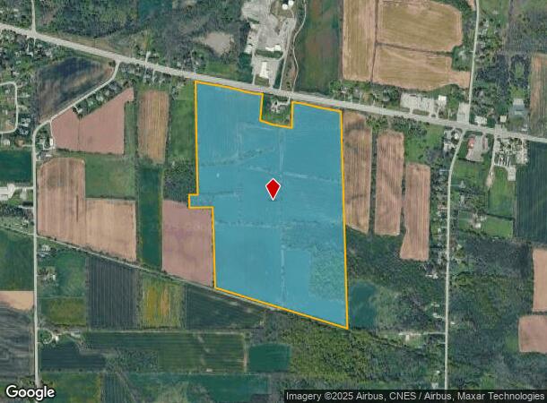 E Main Rd, Stafford, NY Parcel Map