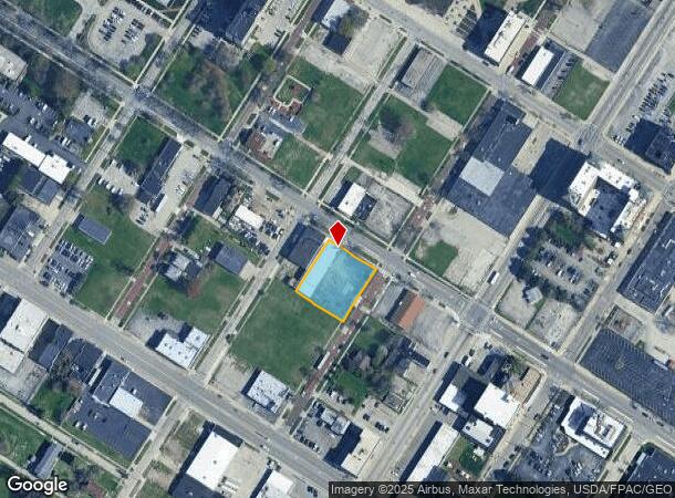 1811 Jefferson Ave, Toledo, OH Parcel Map
