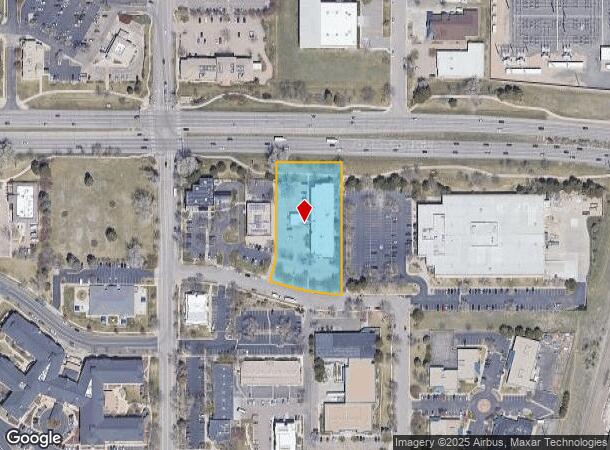  1620 Oakridge Dr, Fort Collins, CO Parcel Map