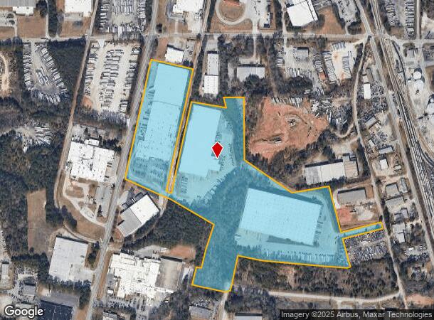  2130 Lithonia Industrial Blvd, Lithonia, GA Parcel Map