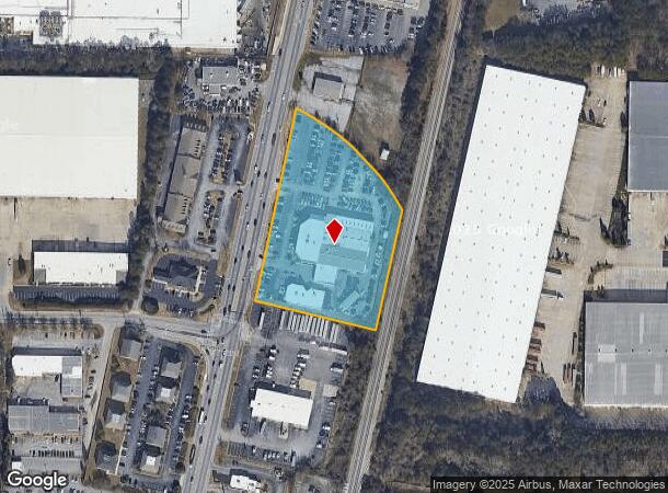  7134 Jonesboro Rd, Morrow, GA Parcel Map