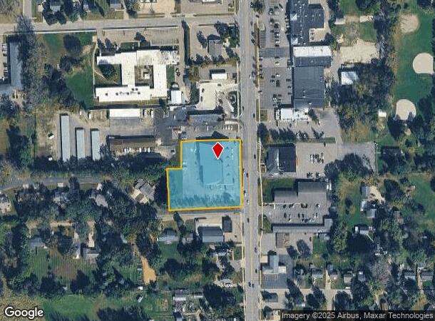  1149 N Leroy St, Fenton, MI Parcel Map