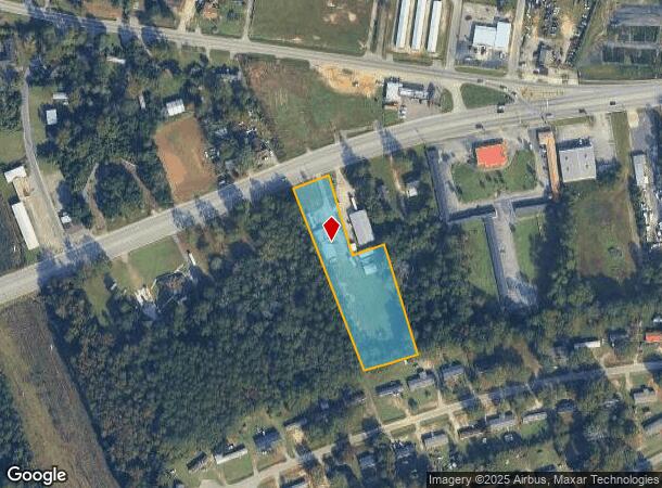 2829-2835 Bamberg Rd, Orangeburg, SC Parcel Map
