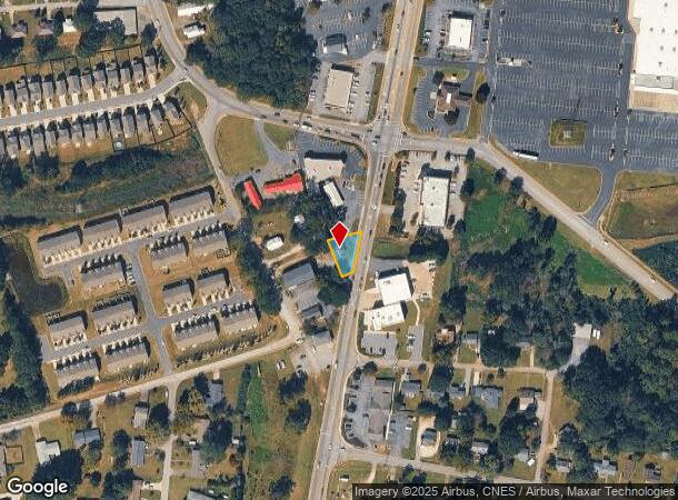  1098 S Pendleton St, Easley, SC Parcel Map