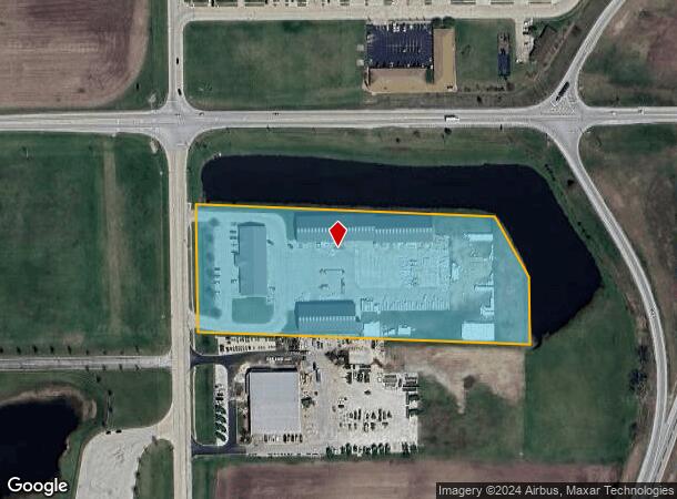  100 S Spruce St, Manteno, IL Parcel Map