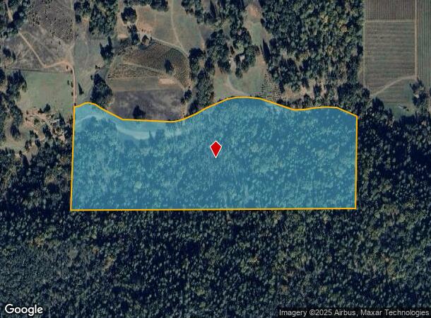 3580 Cedar Creek Rd, Mount Aukum, CA Parcel Map