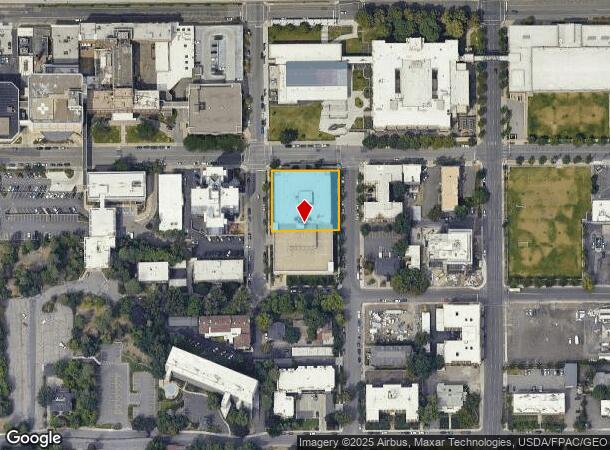  601 W 5Th Ave, Spokane, WA Parcel Map