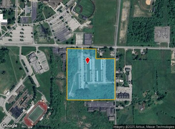 224 Cameron Dr, Slippery Rock, PA Parcel Map