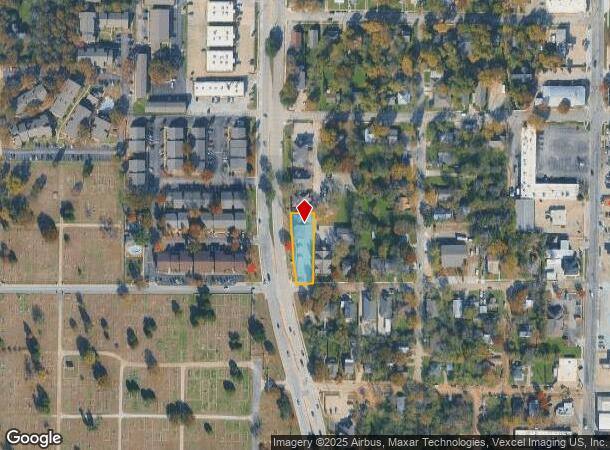 519 S Carroll Blvd, Denton, TX Parcel Map