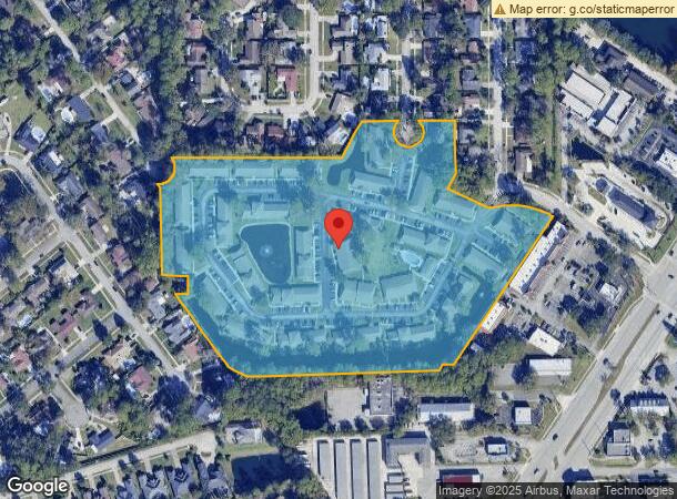  3580 Pall Mall Dr, Jacksonville, FL Parcel Map