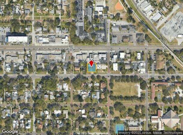  7113 1St Ave S, Saint Petersburg, FL Parcel Map