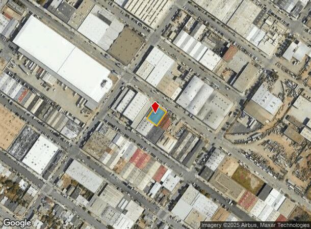  1465 Carroll Ave, San Francisco, CA Parcel Map