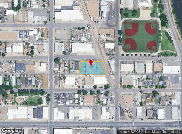 1342 W Cedar Ave, Denver, CO Parcel Map