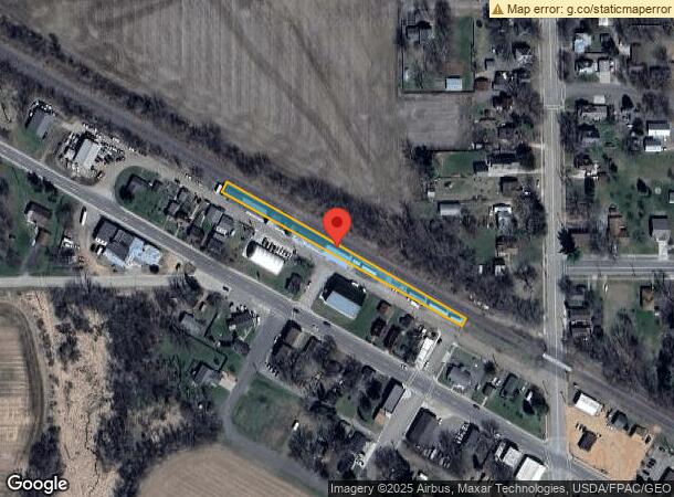  308 Railroad St, Elk Mound, WI Parcel Map