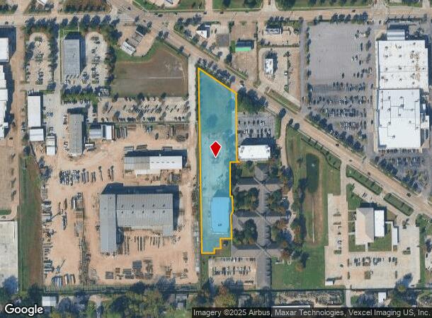 4020 Red Bluff Rd, Pasadena, TX Parcel Map