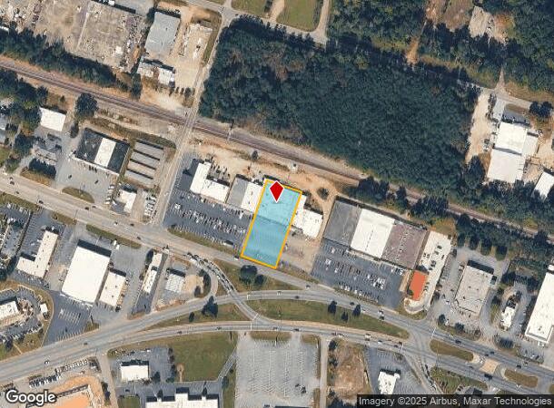  2021 E Main St, Easley, SC Parcel Map